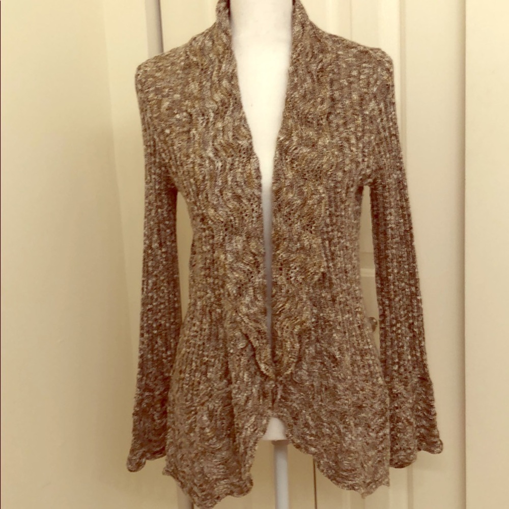 Dressbarn Knitted Cardigan, flared sleeves MPetite